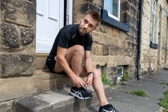 Luke Sollitt will be taking on the Leeds Half Marathon to raise funds for Sue Ryder's Wheatfields Hospice.