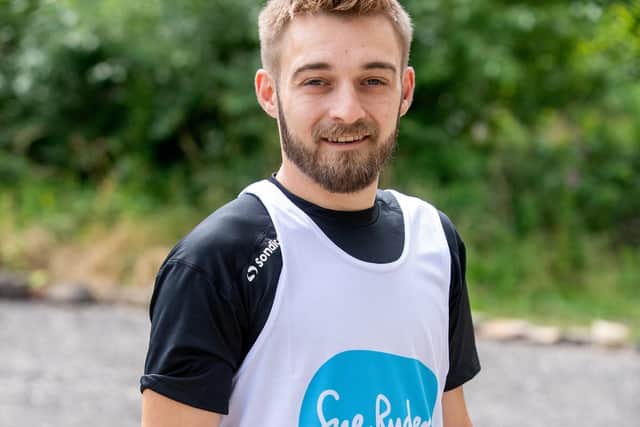 New dad, Luke Sollitt has been juggling training with fatherhood and work.