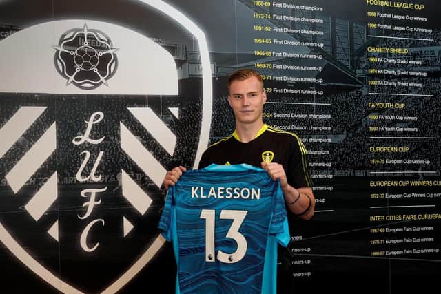 MAINTAINING TRADITION: Kristoffer Klaesson has become Leeds United's latest Norwegian recruit and is eager to develop at Elland Road. Picture by LUFC.