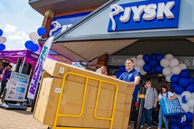 JYSK will open in South Retail Park, Tulip Street, in August.