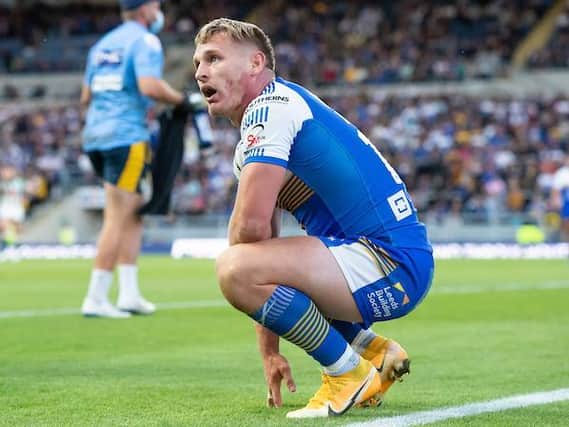 The loss to Warrington left Brad Dwyer and his Rhinos teammates dejected, but they need to recover quickly. Picture by Allan McKenzie.