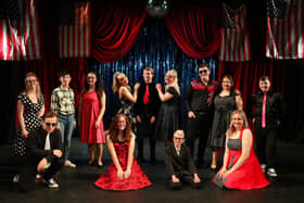 The cast of the musical which is on at the YMCA in Scarborough until August 14