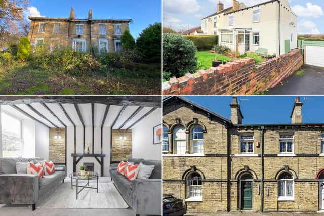Properties on the market in Leeds, Wakefield and Bradford for £200,000 to £250,000.