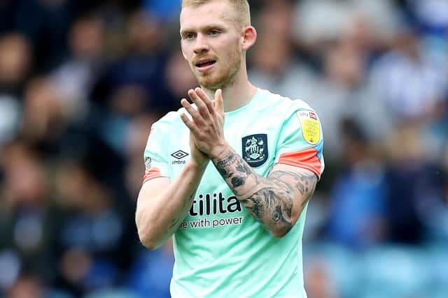 Huddersfield Town midfielder Lewis O'Brien. Pic: Getty