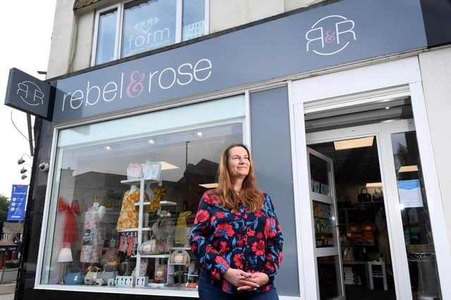 Rachel Brereton is the owner of Chapel Allerton handbag and gift shop, Rebel & Rose, one of the businesses to make use of the scheme in 2020