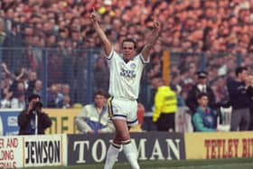 FOND MEMORIES: Of facing Manchester United for former Leeds United right back Mel Sterland. Picture by Varleys.