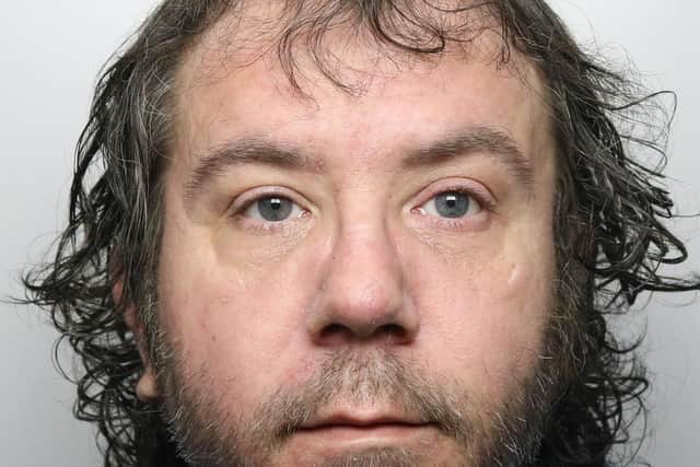 Paedophile Damien Carter was jailed for four years at Leeds Crown Court