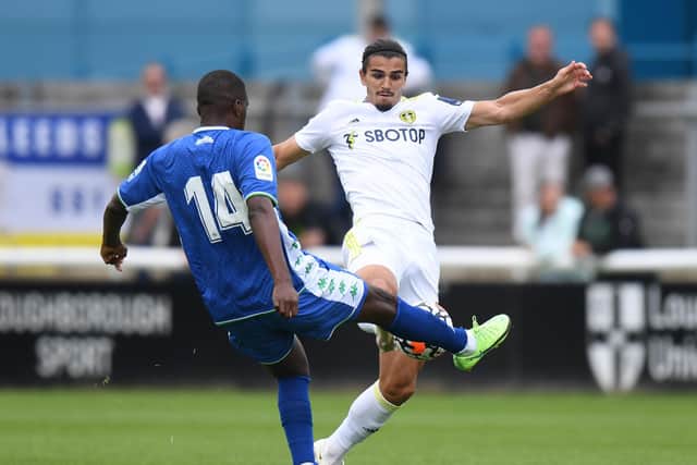 MORE TO COME: Says Leeds United defender Pascal Struijk, right, pictured during the pre-season friendly against Real Betis. Photo by Tony Marshall/Getty Images.