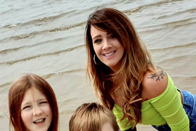 A family photo (photo: Tamara Auty / SWNS).
