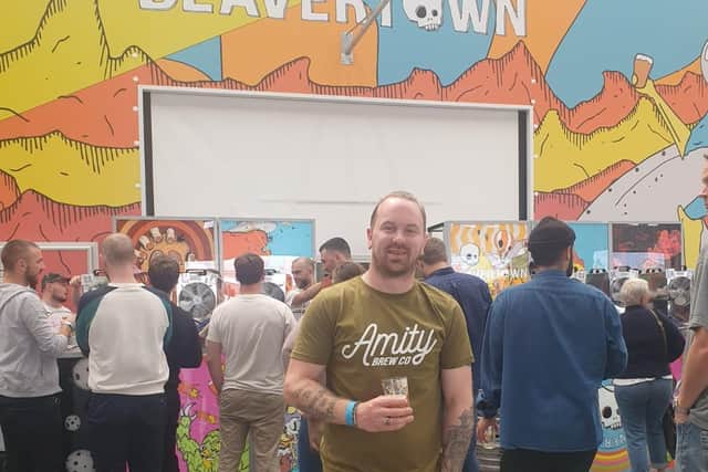 Greig Swanson - brewer at Amity Brew Co