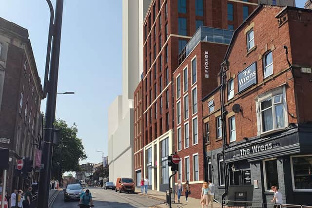 If approved, a vacant building on 26-34 Merrion Street will be demolished to make way for 88 high-specification studio apartments