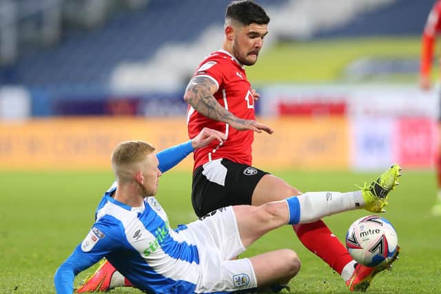 UNLIMITED ENERGY - It's easy to see why Huddersfield Town midfielder Lewis O'Brien has caught the eye of Leeds United. Pic: Getty