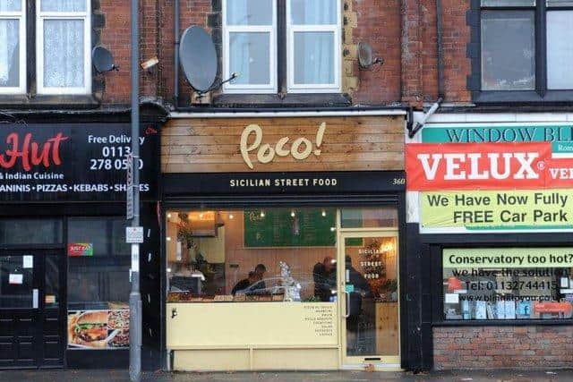 POCO Sicilian Street Food in Kirkstall Road, Leeds.