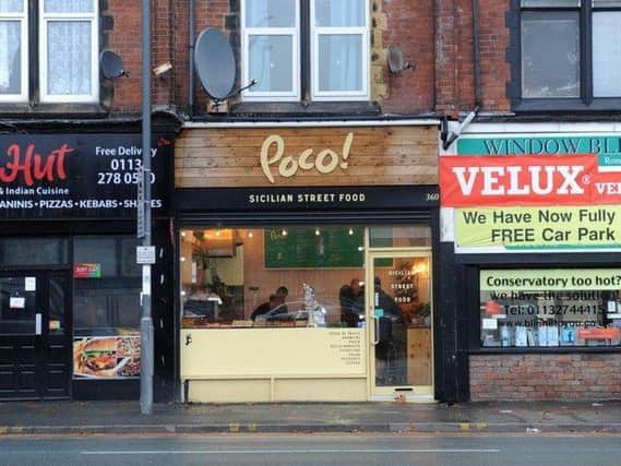 POCO Sicilian Street Food in Kirkstall Road, Leeds.