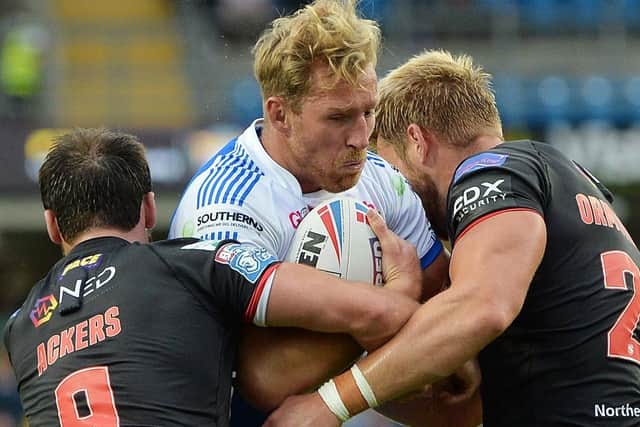 Big miss: Leeds Rhinos forward Matt Prior. Picture: Jonathan Gawthorpe/JPIMedia.