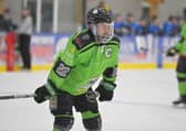 Jordan Fisher, pictured playing for Hull Pirates against Leeds Chiefs back in February 2020. Picture: Dean Woolley.