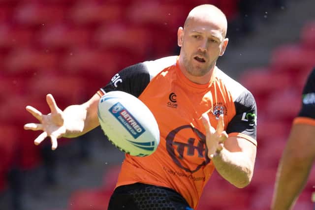 Castleford's Liam Watts is back in contention to face St Helens tonight. Picture: Allan McKenzie/SWpix.com.
