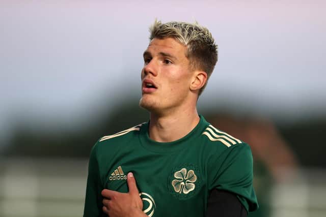 YOUNG GUN - Celtic's highly rated Norwegian defender Leo Hjelde is a target for Leeds United, who have made progress in their attempt to bring him south of the border. Pic: Getty