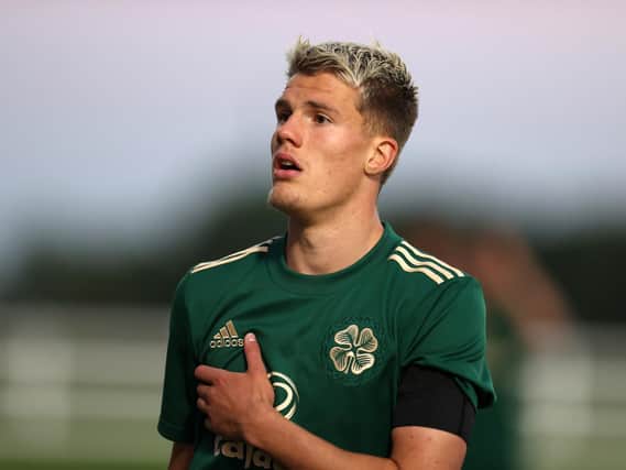 YOUNG GUN - Celtic's highly rated Norwegian defender Leo Hjelde is a target for Leeds United, who have made progress in their attempt to bring him south of the border. Pic: Getty