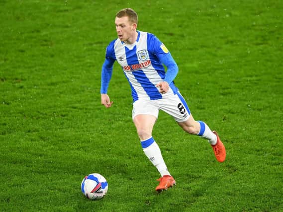 LEEDS TARGET - Leeds United have identified Huddersfield Town midfielder Lewis O'Brien as a suitable candidate for their central midfield squad vacancy. Pic: Getty