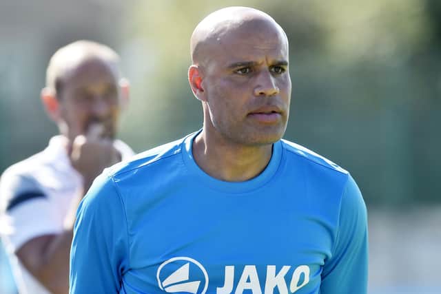 Guiseley
joint manager Marcus Bignot.
