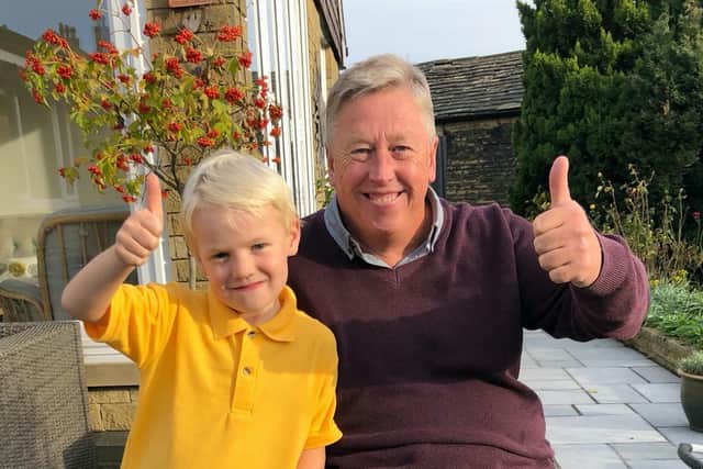 Brian and Charles are the stars of Grandad Wheels