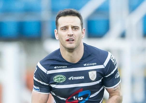 Craig Hall ran in four tries and kicked six conversions in Feathertone Rovers' win over York City Knights. Picture: Allan McKenzie/SWpix.com.