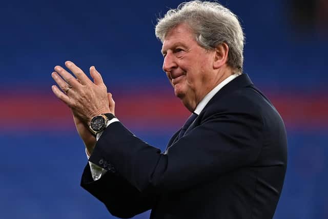 BLUEPRINT: Outlined by former England boss and most recently Crystal Palace manager Roy Hodgson in order to deal with Leeds United's expansive game. Photo by Justin Setterfield/Getty Images.