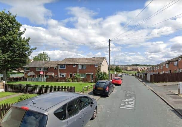A murder investigation has been launched after a woman was found dead in Naburn Fold, Whinmoor. Photo: Google.