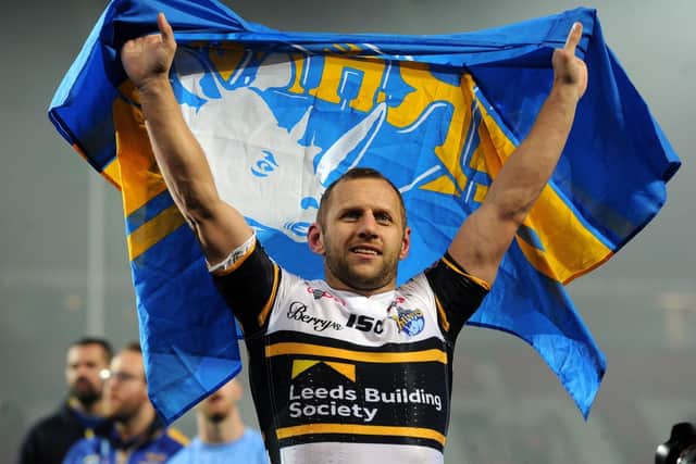 Rob Burrow was diagnosed with MND two years after his Leeds Rhinos career ended.