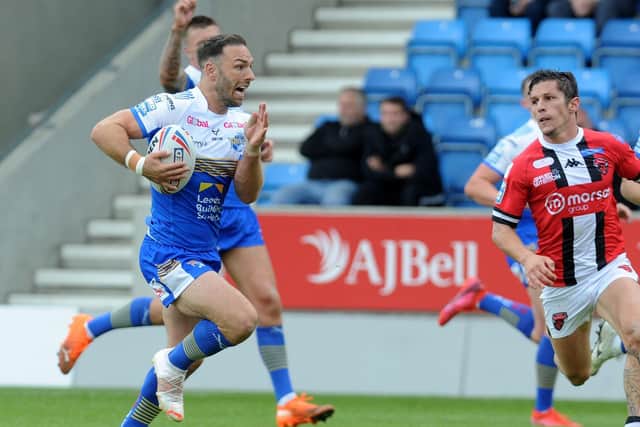 Luke Gale has a grade three medial ligament injury. Picture by Steve Riding.