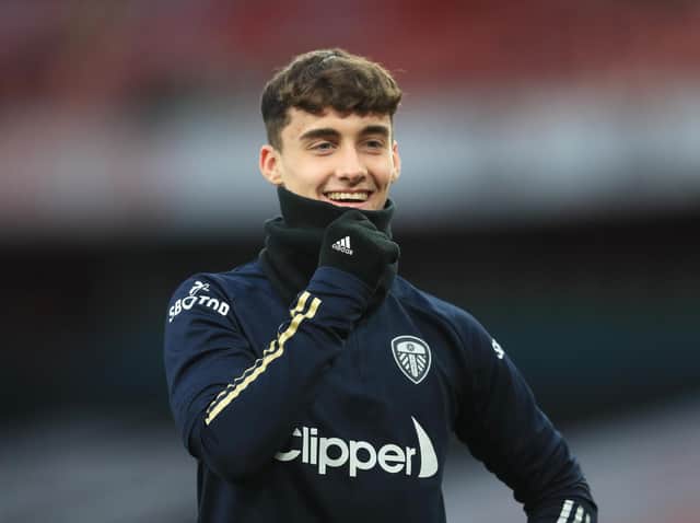 DEADLINE LOOMING - Just two weeks remain for a decision to be made on the immediate future of Leeds United youngsters Niall Huggins, pictured, and Robbie Gotts. Pic: Getty