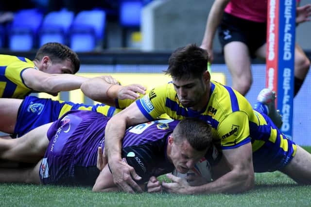 Ash Handley has been standing in as Rhinos' captain during Matt Prior's layoff. Picture by Simon Hulme.