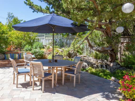 Expert advice on how to lay the perfect patio. Alamy/PA