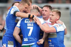 Injured Leeds Rhinos half-back, Luke Gale, hopes to play again at the tail end of the Super League season. Picture: Richard Sellers/PA Wire.