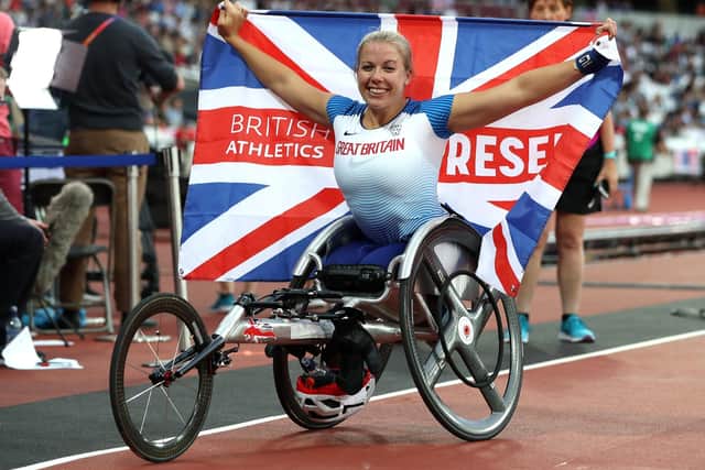 GOING FOR GOLD: Great Britain's gold medal hope Hannah Cockroft. Picture: PA