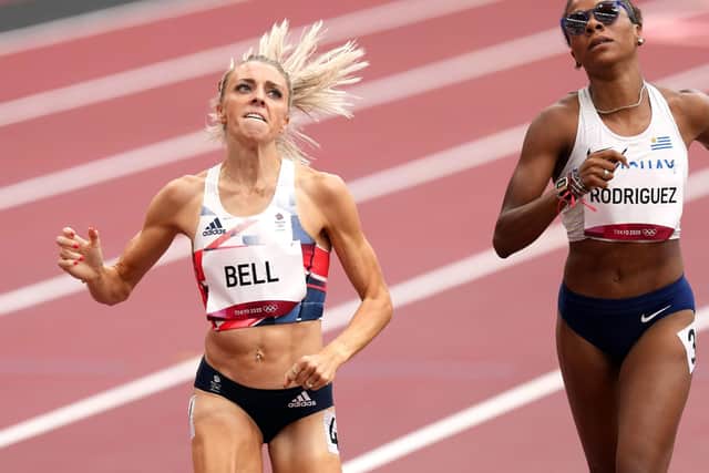 Great Britain's Alexandra Bell in the Women's 800m heats during the athletics at the Olympic Stadium (Picture: PA)
