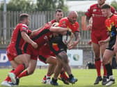LOAN STAR: Dale Ferguson won't be eligible for Dewsbury Rams against his parent club Featherstone Rovers this weekend. Picture: Thomas Fynn.