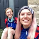 Maggie Hookes and Bridget Alexander are cycling from Saltaire to Skye in Scotland to raise money for Alzheimer's Society.