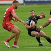 Danny Richardson in action against Catalans Dragons. Picture by Jonathan Gawthorpe