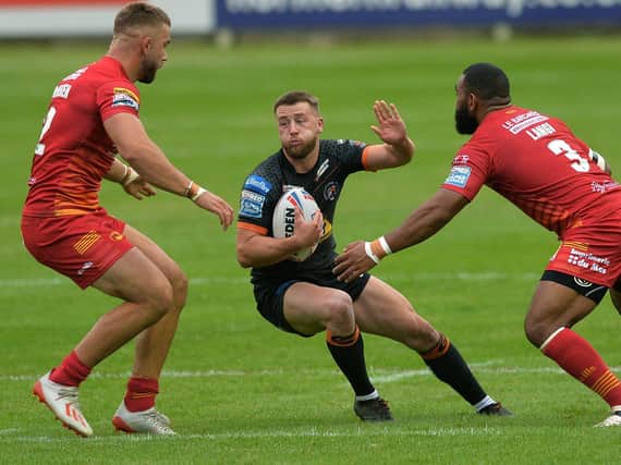 Danny Richardson in action against Catalans Dragons. Picture by Jonathan Gawthorpe