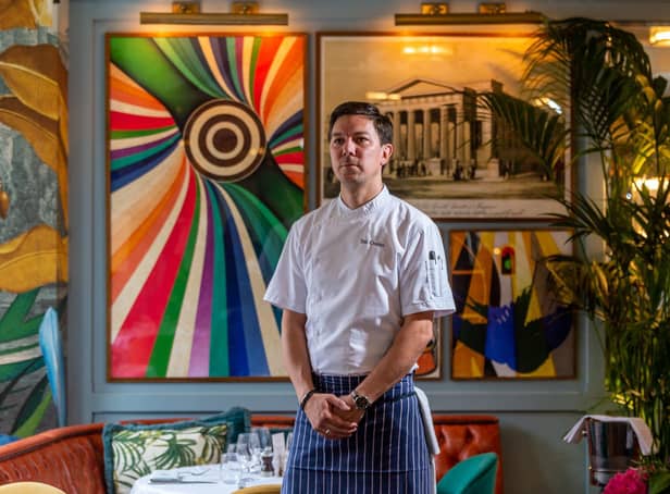 Yorkshire chef Tom Crocker heads up the kitchen at The Ivy Leeds