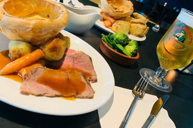 The bottomless Sunday roast at Mad Frans, Wellington Street