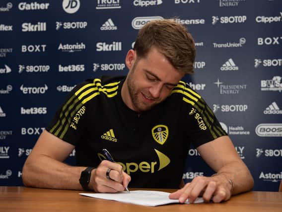 DONE DEAL - Leeds United have agreed a new five-year contract with striker Patrick Bamford. Pic: Getty