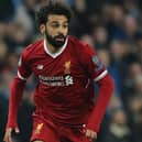 Started as he means to go on: Liverpool striker Mo Salah.