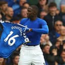 CONFIDENCE: From Everton's Abdoulaye Doucoure, above, pictured after celebrating his strike in last weekend's 3-1 victory at home to Southampton. Photo by Chris Brunskill/Getty Images.
