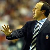 ARGENTINA REPORTS: For Rafa Benitez, above, on Marcelo Bielsa from his players when he was in charge of Valencia, above, pictured back in 2001. Photo by Firo Foto/ALLSPORT via Getty Images.