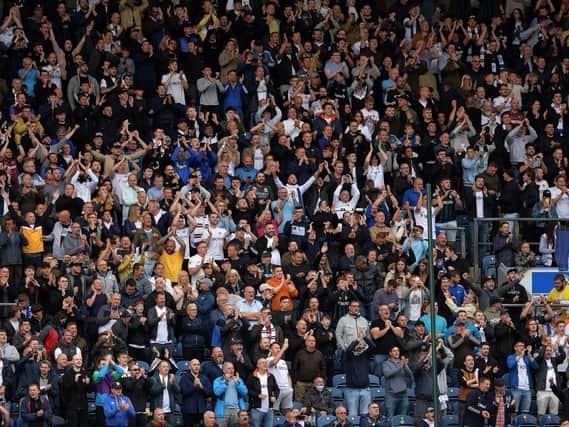 Leeds United fans. Pic: Jonathan Gawthorpe