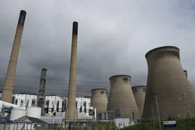 A landmark West Yorkshire site is set to be further demolished this weekend, with a huge blowdown event planned for part of Ferrybridge Power Station. With just days to go until the big event, this is everything you need to know about the blowdown. Photo credit should read OLI SCARFF/AFP via Getty Images