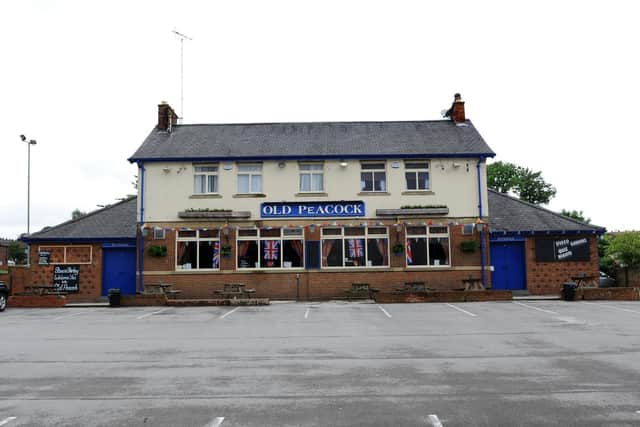 Leeds United pub The Old Peacock. Pic: Jonathan Gawthorpe